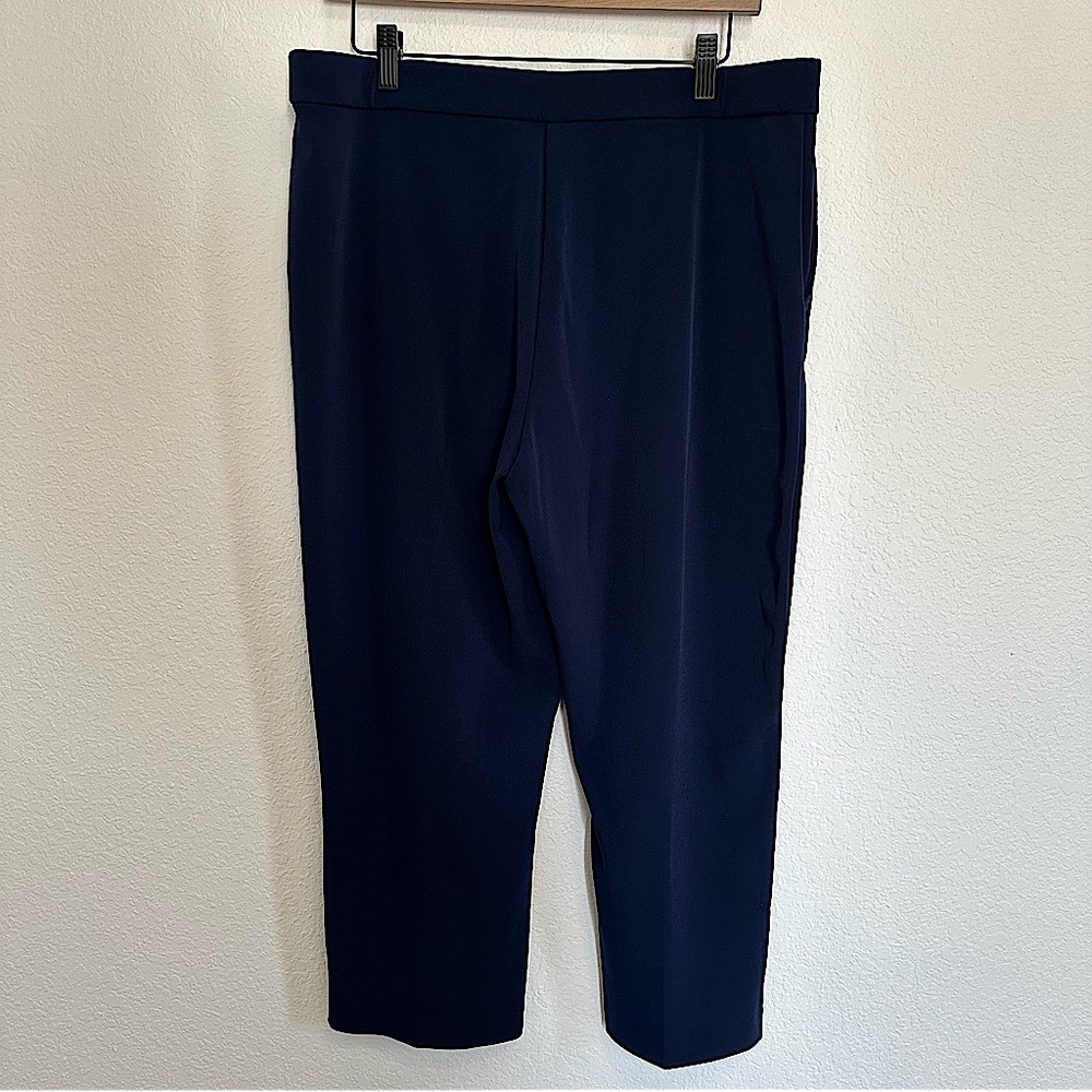 Susan Graver Navy Pants Size Large
